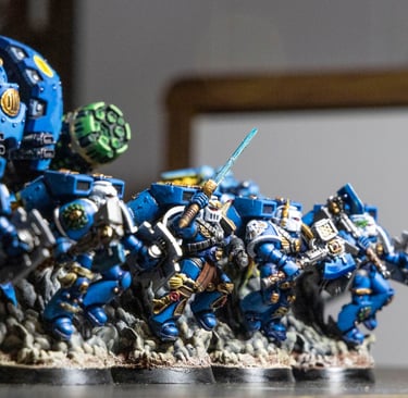 Ultramarines on the charge