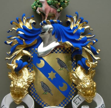 Andrew Scott's Coat of Arms at Fishmongers' Hall by Sarah Liptrot
