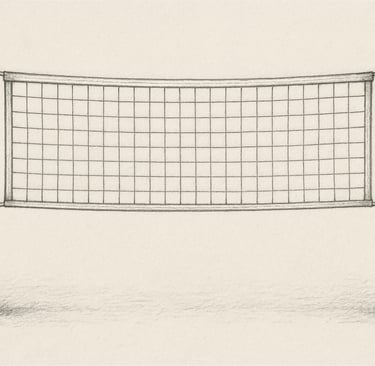 Imagen de referencia de postes de voleibol