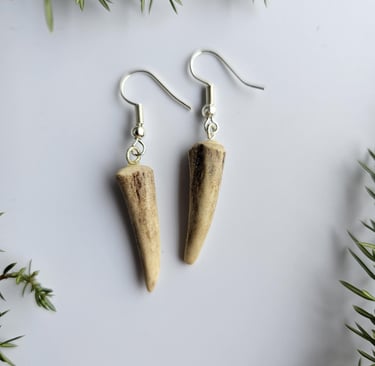 Antler earrings