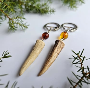 Amber keyring