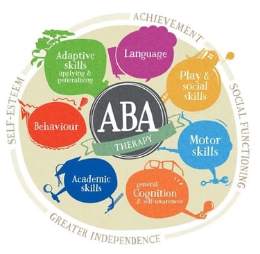 Child focused on building blocks during therapy