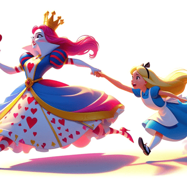 Red queen effect. don't run faster to stay in the same place