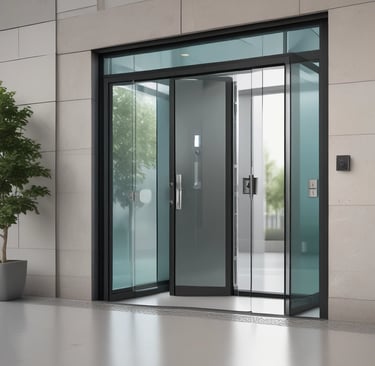 Commercial locksmith tools and equipment arranged neatly on a workbench.