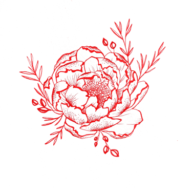 Fleur rouge