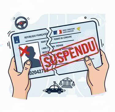 tout savoir sur la suspension du permis de conduire