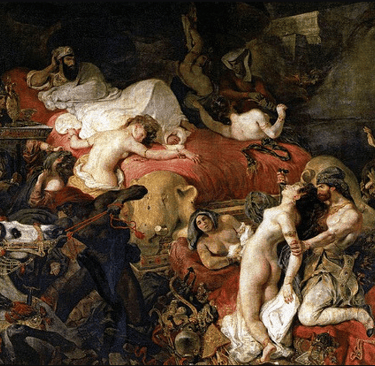The Death of Sardanapalus  1827  Eugène Delacroix