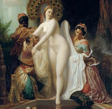 L'habillage - 1895   Henri Pierre Picou