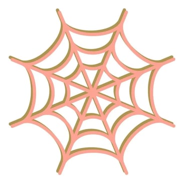 Dessin de toile d'araignée