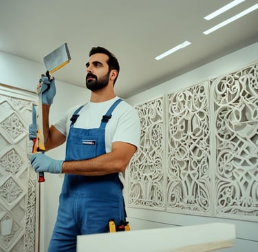 معلم ديكور جبس بورد الكويت شركة الفن الحديث