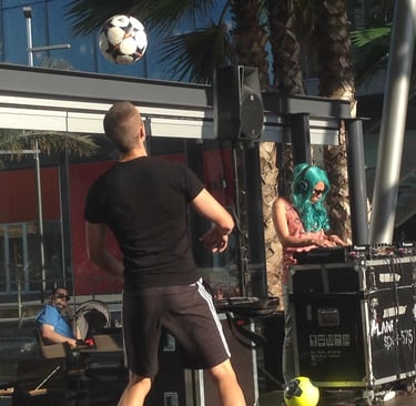 Football Freestylers in Malta
