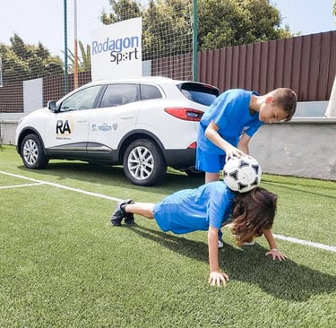 taller de fútbol freestyle