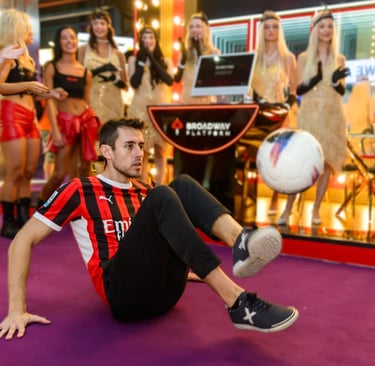 Soccer Freestyle Jugglers in Madrid