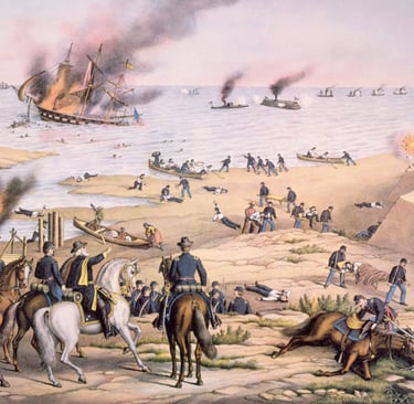 Battle of Hampton Roads (shutterstock_237233137)