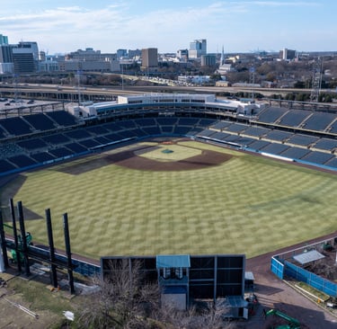 Harbor Park, home of the Norfolk, Virginia Tides.