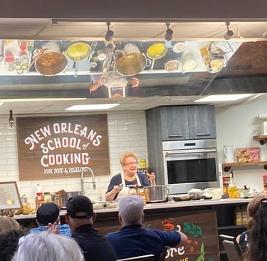 New Orleans School of Cooking Demo