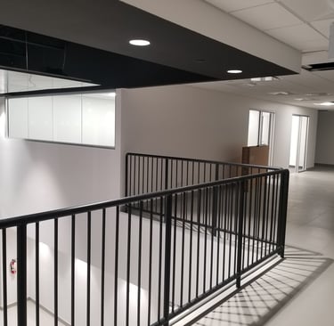 Innovative tenant improvements in commercial spaces that enhance functionality and aesthetic appeal