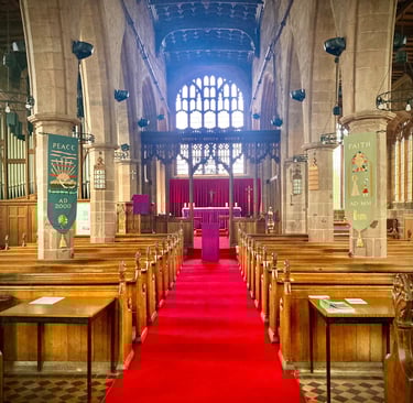 photo of church nave