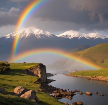 An open page from a Bible, displaying text from the book of Ezekiel, chapter 37 verse 27 and part of chapter 38. The text includes a passage about a prophecy and makes references to places and names such as Gog, Magog, Meshek, and Tubal. The page is slightly angled, showing a focus on the central column of text with italic and bold formatting for emphasis.