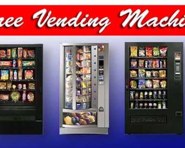 FREE Vending Machines banner showcasing various free vending machines for Sydney workplace can have