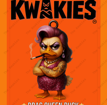 Carte à collectionner - Drag Queen Duck
