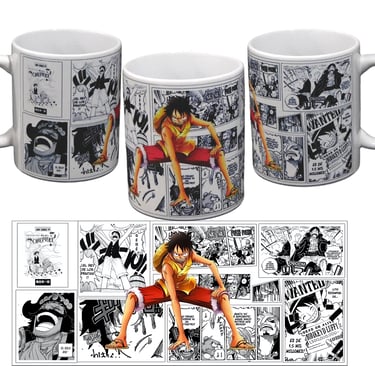 Tazas con diseño de One Piece