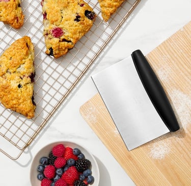 OXO Good Grips Stainless Steel Bench Scraper & Chopper