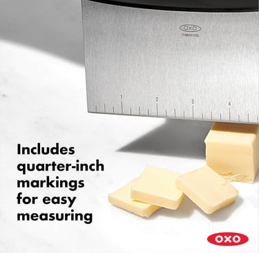 OXO Good Grips Stainless Steel Bench Scraper & Chopper