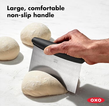OXO Good Grips Stainless Steel Bench Scraper & Chopper