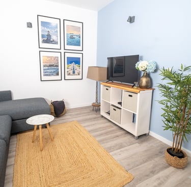 Quinta Sao Roque Hydrangea living room