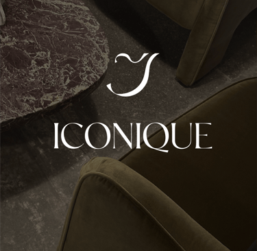 Logo principal pour Iconique, boutique d'ameublement de luxe à La Baule