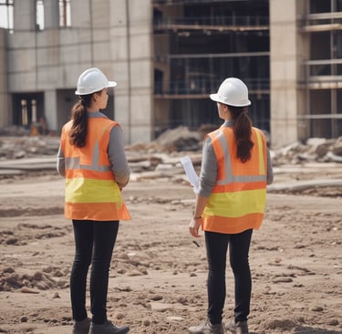 A person is working in a dimly lit workshop, handling parts of an engine. They are focused, with one hand holding a tool and the other stabilizing the machinery. The surroundings are cluttered with mechanical components and tools. Shelves filled with boxes and equipment are visible in the background.
