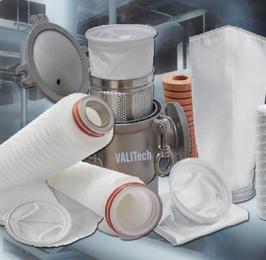 various types of filter bags