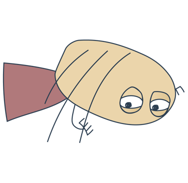 Anna is draging herself through the day