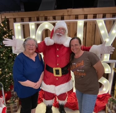 The Santa Cowboy at Home for the Holidays