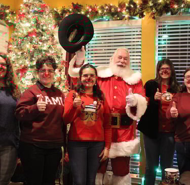 the Santa Cowboy is the perfect Brand Ambassador for your business
