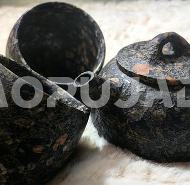 yun xing tianbaoshi tea set