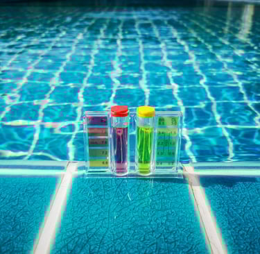 test eau piscine
