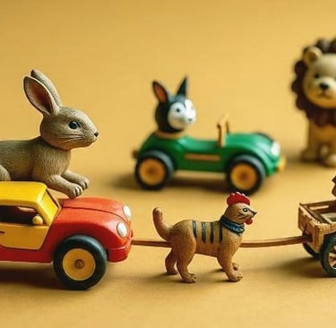 handcrafted wooden toys by ARTASHI India