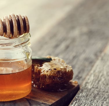 flavour. a jar of honeycomb honeycomb honeycomb honeycomb honeycombs -  click shop button bottom 