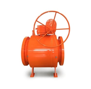 FWV Fully Welded Trunnion Side Entry Ball Valve manufacture in China