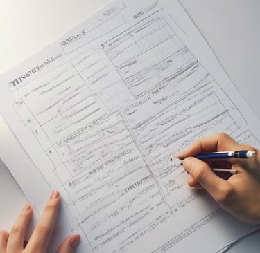 a notepad with the words, the risk is not calculated for any