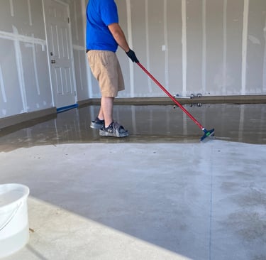 Concrete artistry preparation