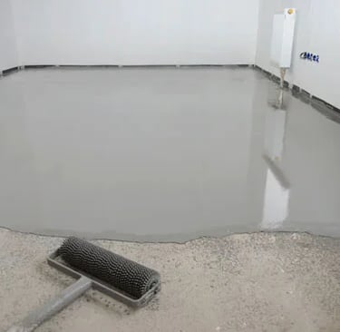 self level concrete
