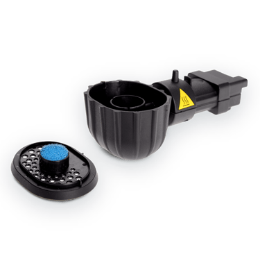 Moduł odświeżacza powietrza EV podłączony do stacji parowej, przeznaczony do aromaterapii i neutralizacji zapachów.