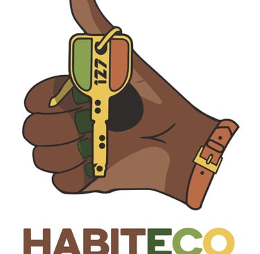 Logo Habiteco127 : entreprise de construction écologique