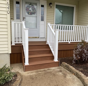 Composite deck built in Howell MI