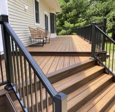 composite deck built in howell mi