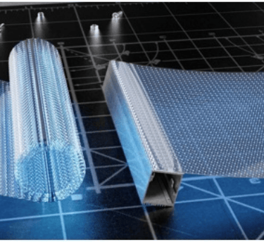 Energy Consumption and Efficiency of Transparent LED Film
