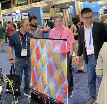 Application of Transparent LED Film in Exhibition Hall Design